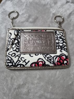 Coach Poppy Floral Card Case